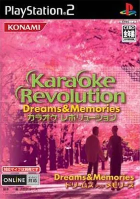 Karaoke Revolution - Dreams & Memories (Japan) box cover front